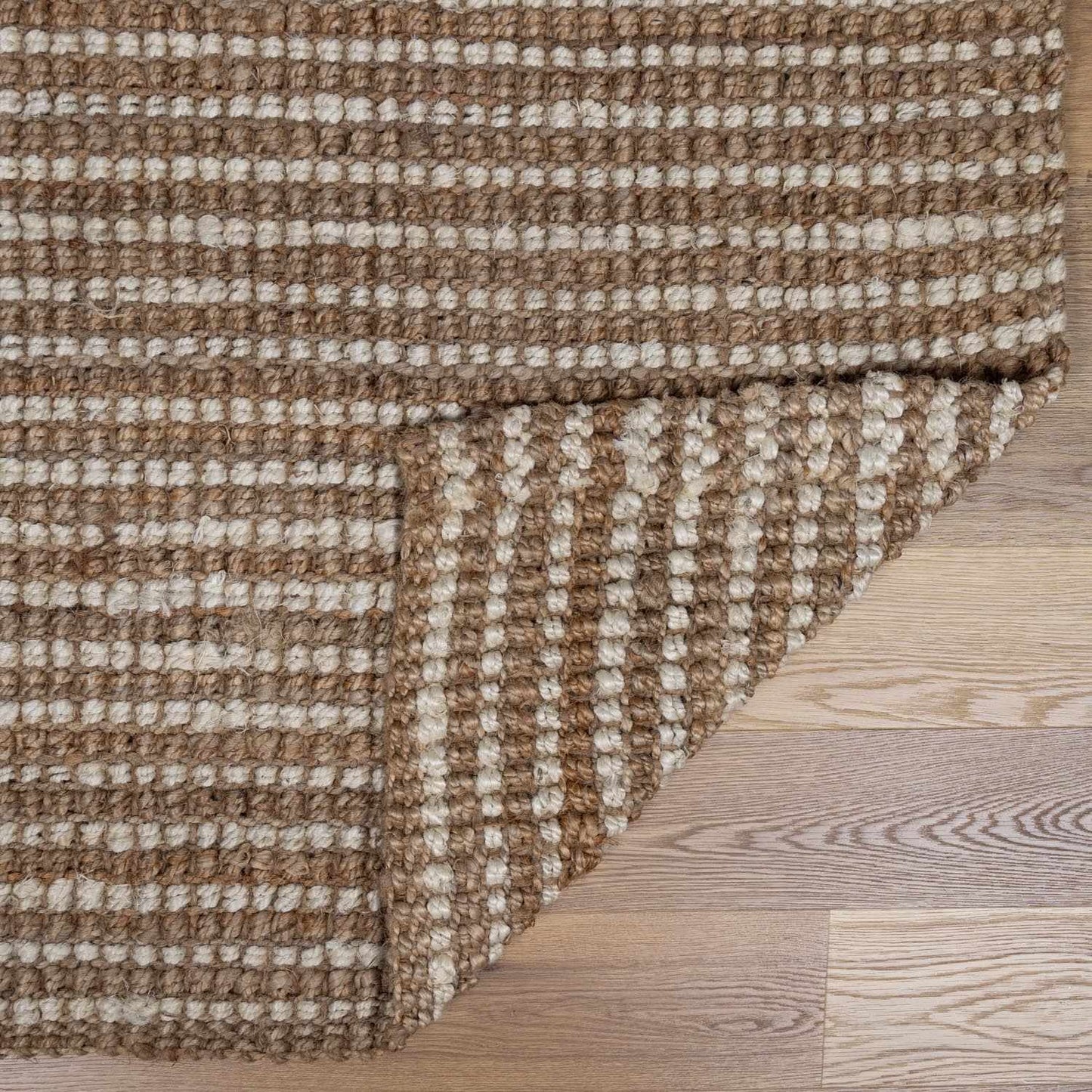 Ambel Tan Camel Jute Area Rug
