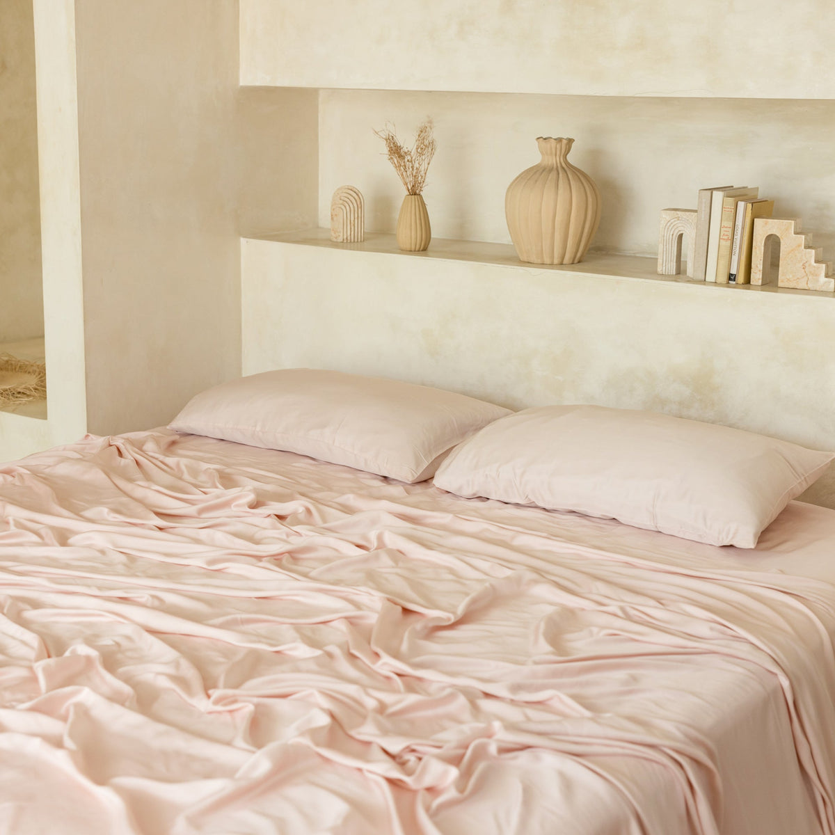 Organic Bamboo Sateen Pillowcase Set
