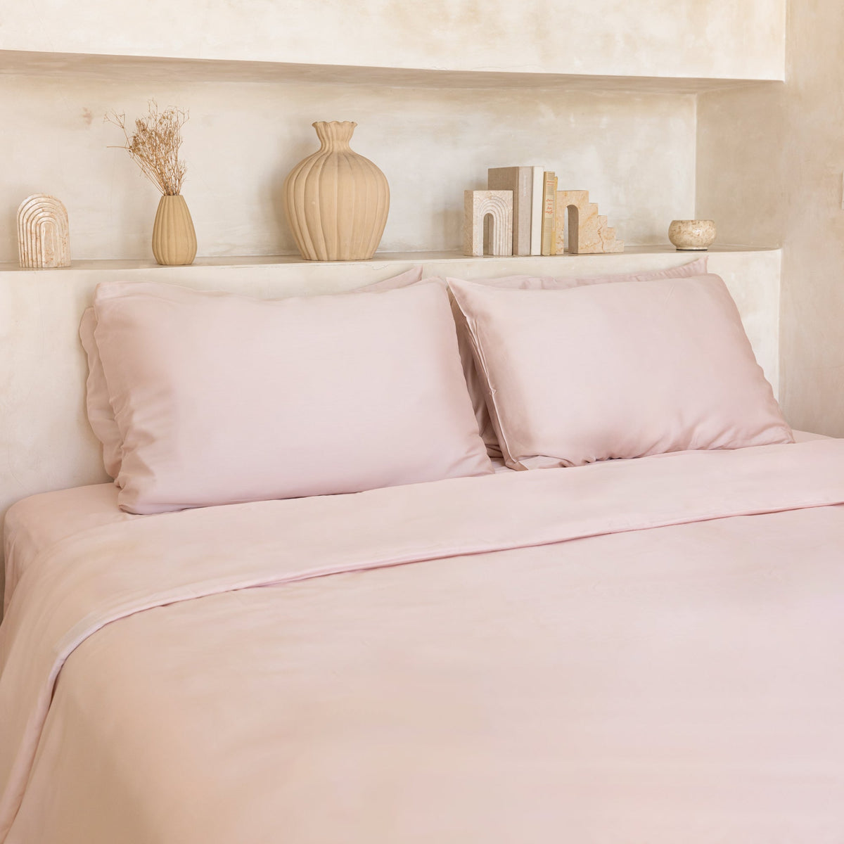 Organic Bamboo Sateen Bed Sheet Set