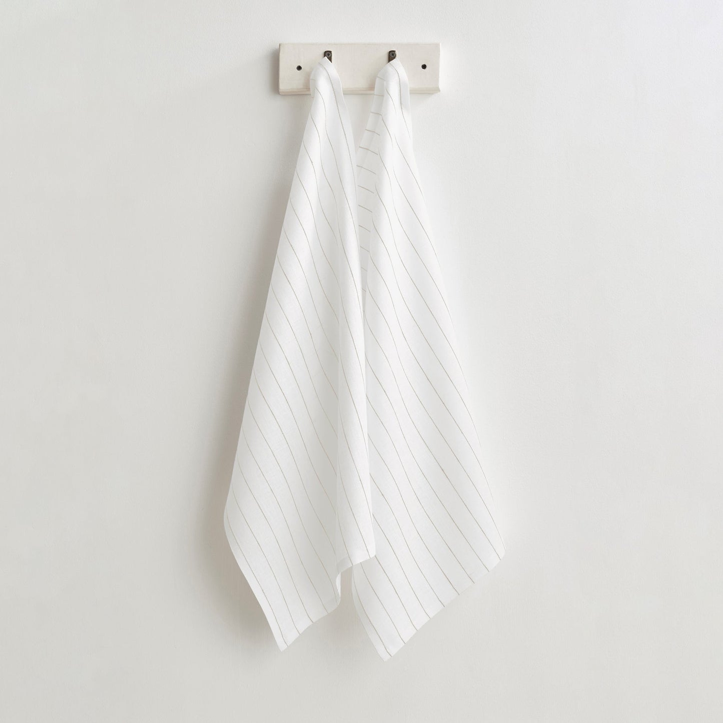 Pinstripe Kitchen Towels, Set of 2