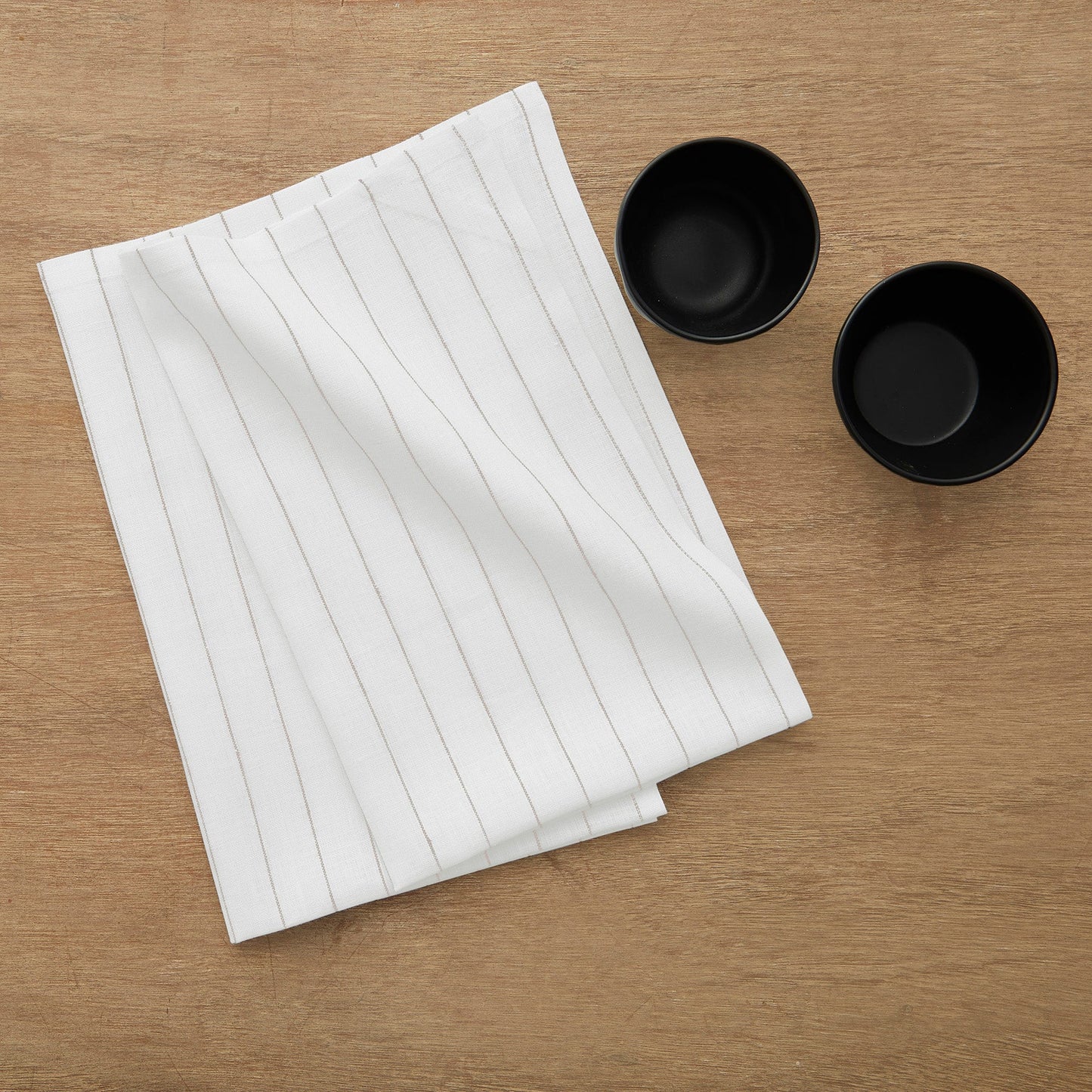 Pinstripe Kitchen Towels, Set of 2