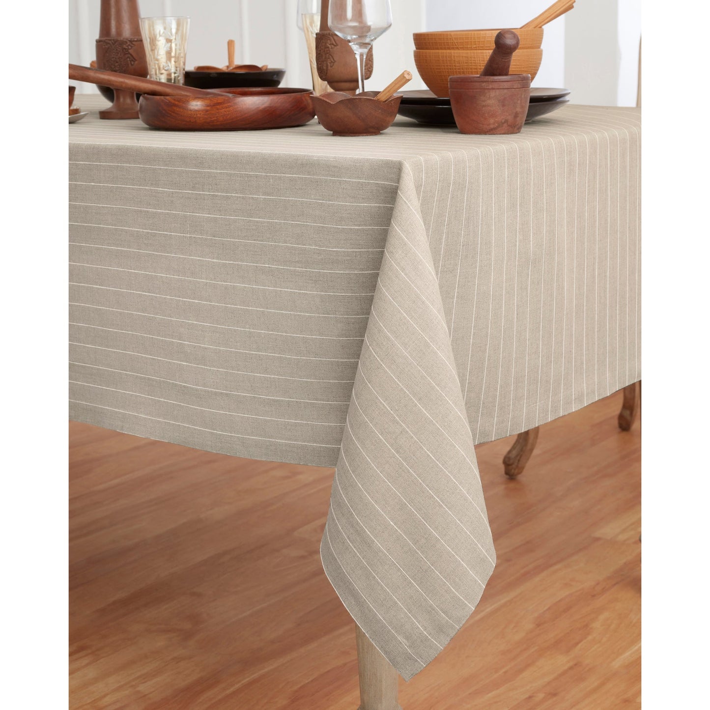 Pinstripe Tablecloth