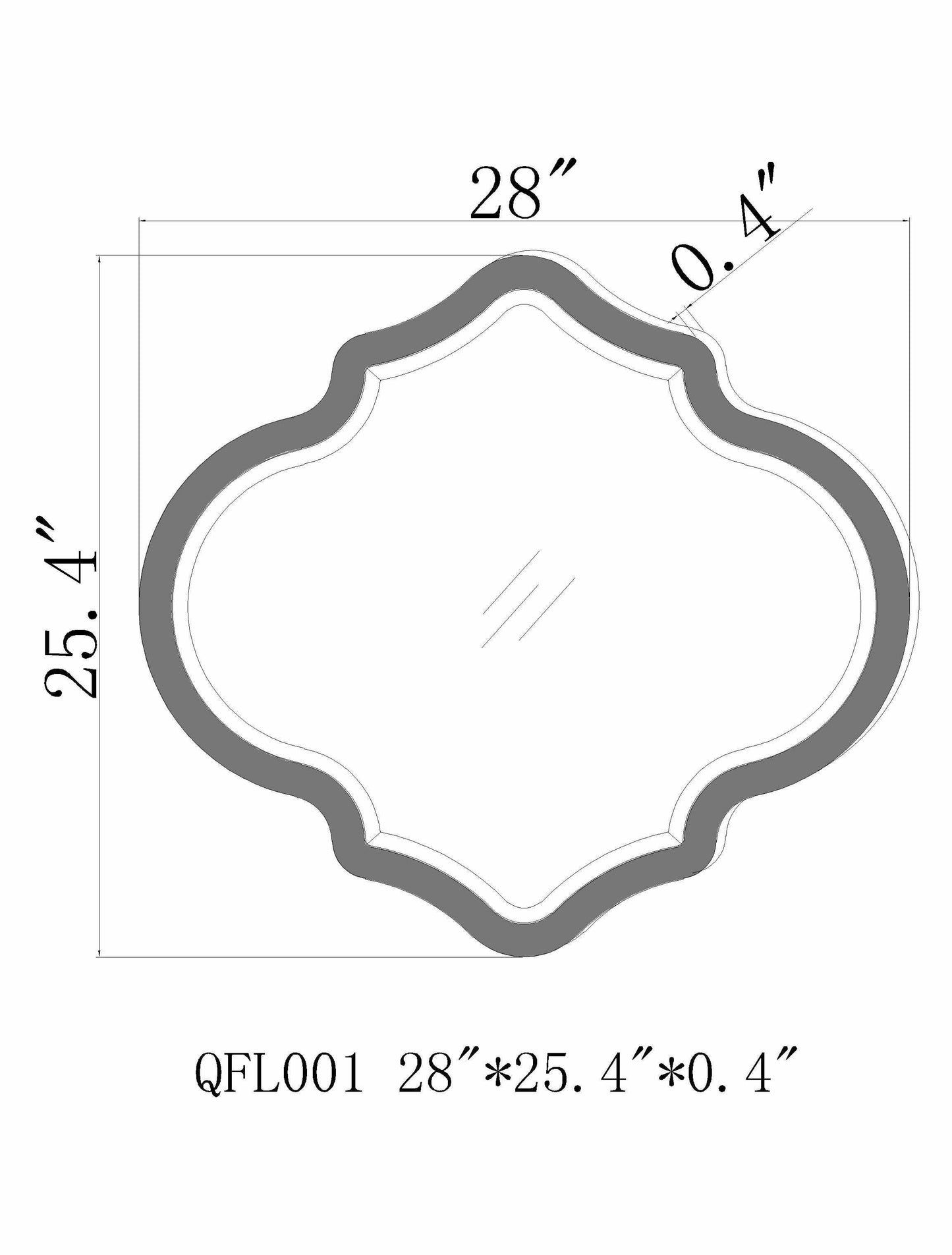 Shefield Mirror - Clearance