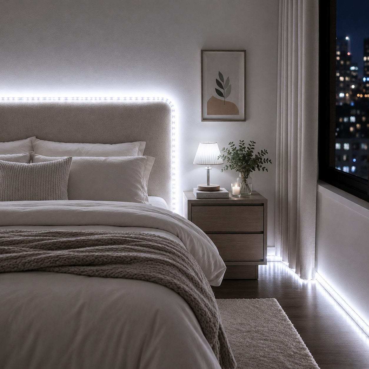 Strip Light 300 LED 5M Waterproof - White