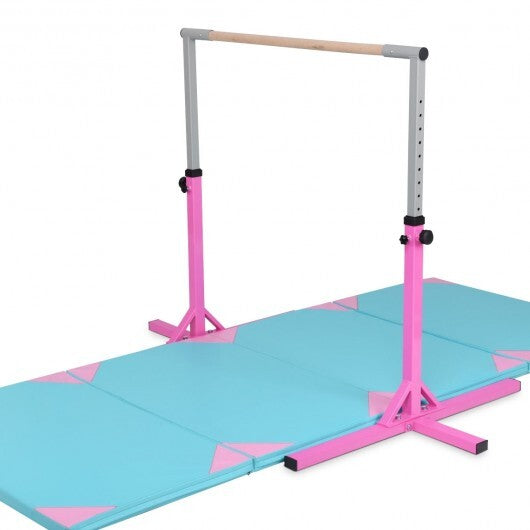 Adjustable Gymnastics Horizontal Bar for Kids