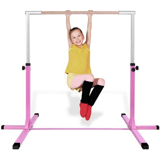 Adjustable Gymnastics Horizontal Bar for Kids