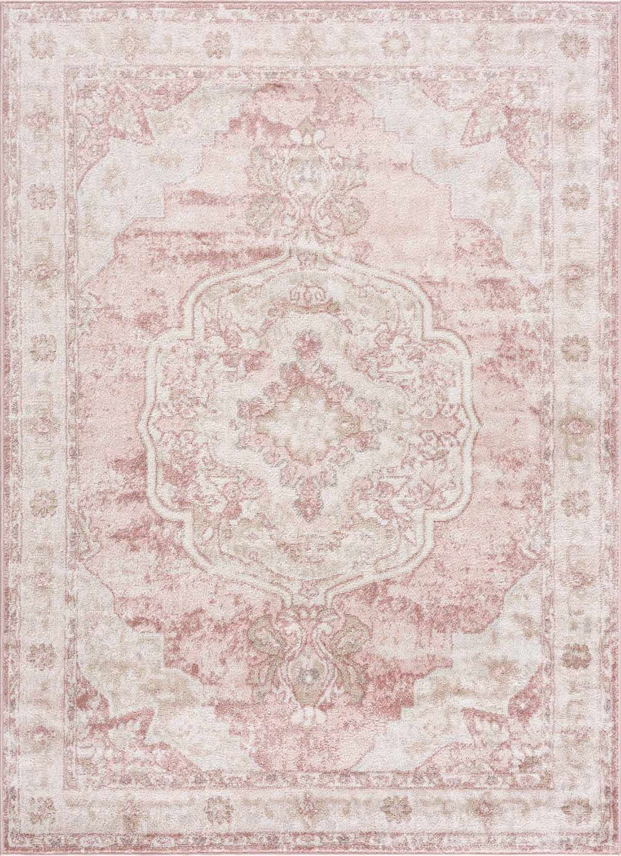 Kandos Blush & Light Pink Area Rug