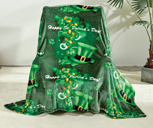 St. Patrick's Day 50" x 70" Throw Blanket