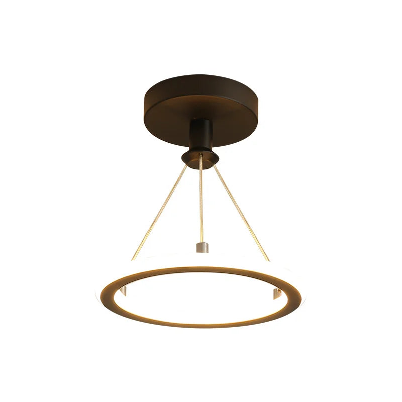 Aisle Entrance Way Corridor LED Ceiling Light - Modern Nordic Round Bistro Ceiling Lamp - Ideal for Indoor Home Decor - Lampara de Techo