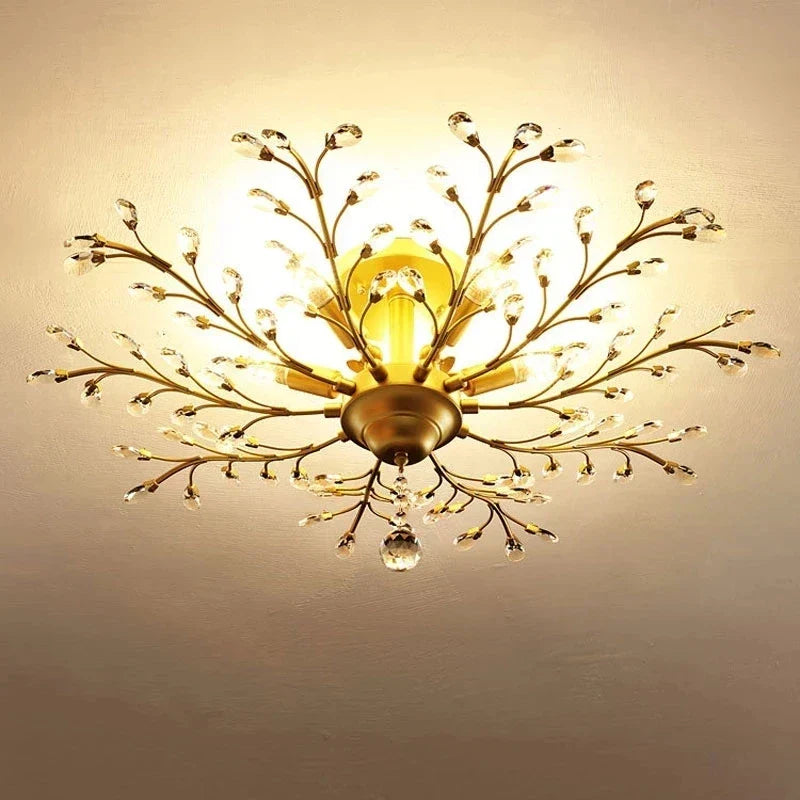 Modern Crystal Chandelier - Perfect for Living Rooms, Dining Areas, and Bedrooms