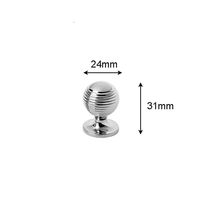 Polished Brass Cabinet Handles – PVD Gold and Chrome Wardrobe Knobs and Drawer Pulls