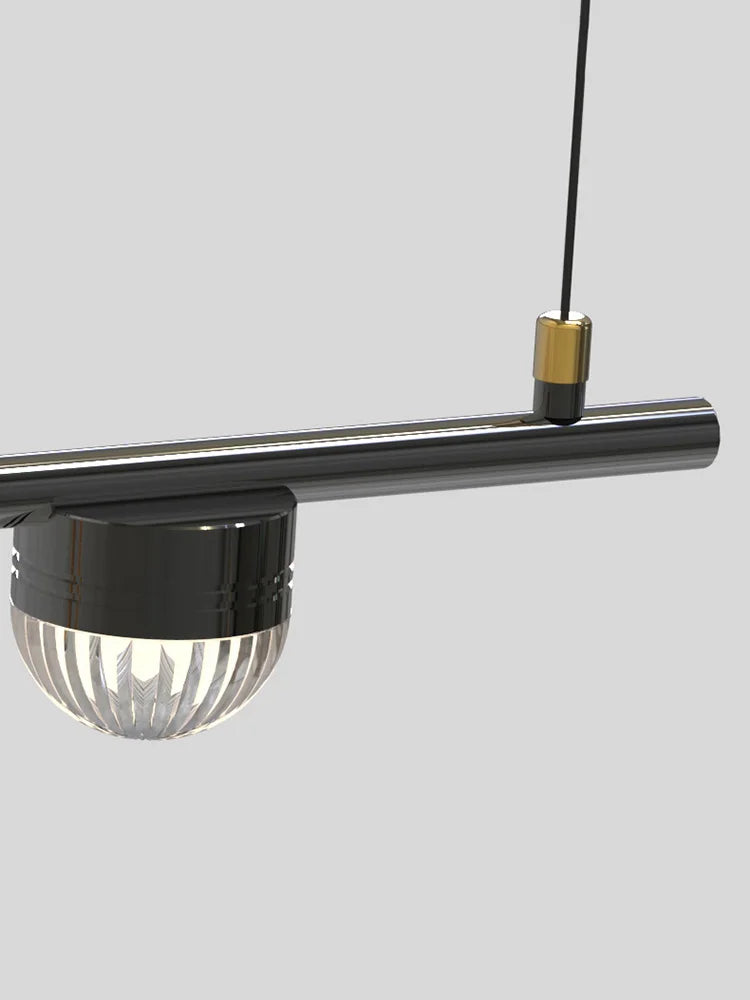 Modern LED Leather Chandelier - Nordic Pendant Light for Dining Room, Kitchen Island, and Ceiling Decor
