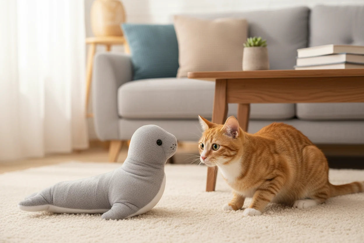 Catnip and Silvervine Cat Chew Toy