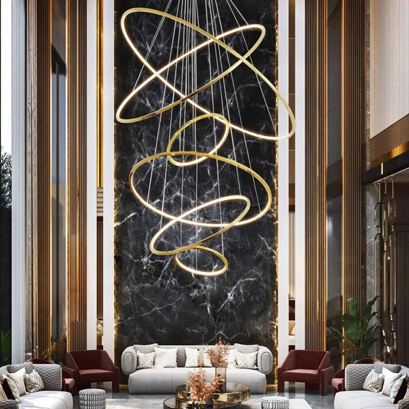 Home Decoration Pendant Lamp with LED Lights - Versatile Chandelier Lighting for Living Rooms, Bedrooms, and Dining Rooms