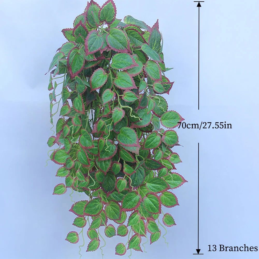 Dlight Decor 70cm Hanging Perilla Vine for Wall and Garden Decor