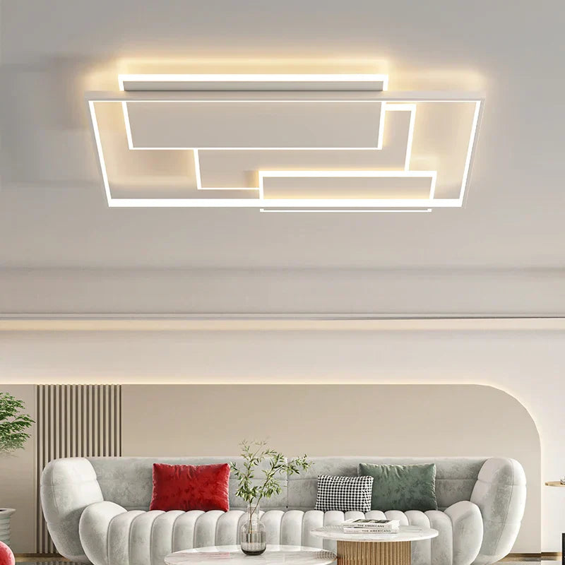 Ultra-thin LED Ceiling Light - Simple and Modern Lighting Fixture for Living Room, Study, Balcony, and More