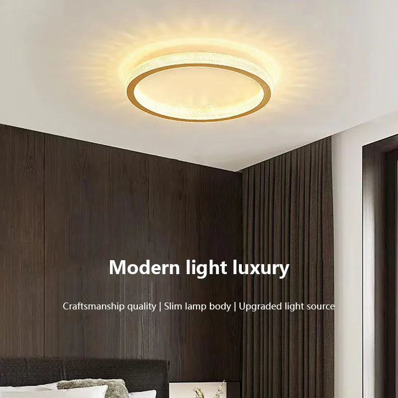 Modern LED Ceiling Lamp - Perfect for Bedroom, Living Room, Dining Room, Study, Hotel Hall - Elegant Ceiling light for Indoor Home Decoration - Lighting Fixture Lustre