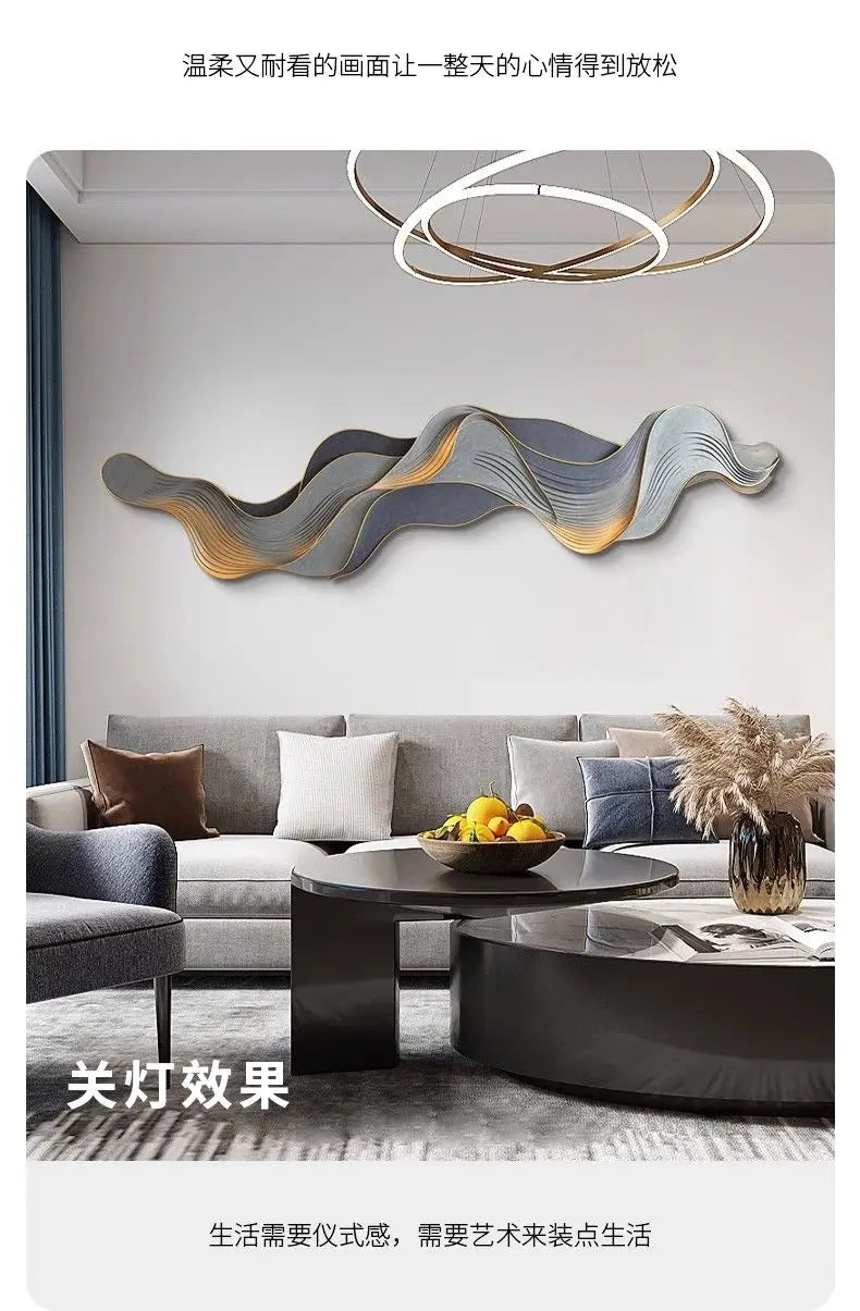 Dlight Decor Mountain LED Wall Art Light Panel