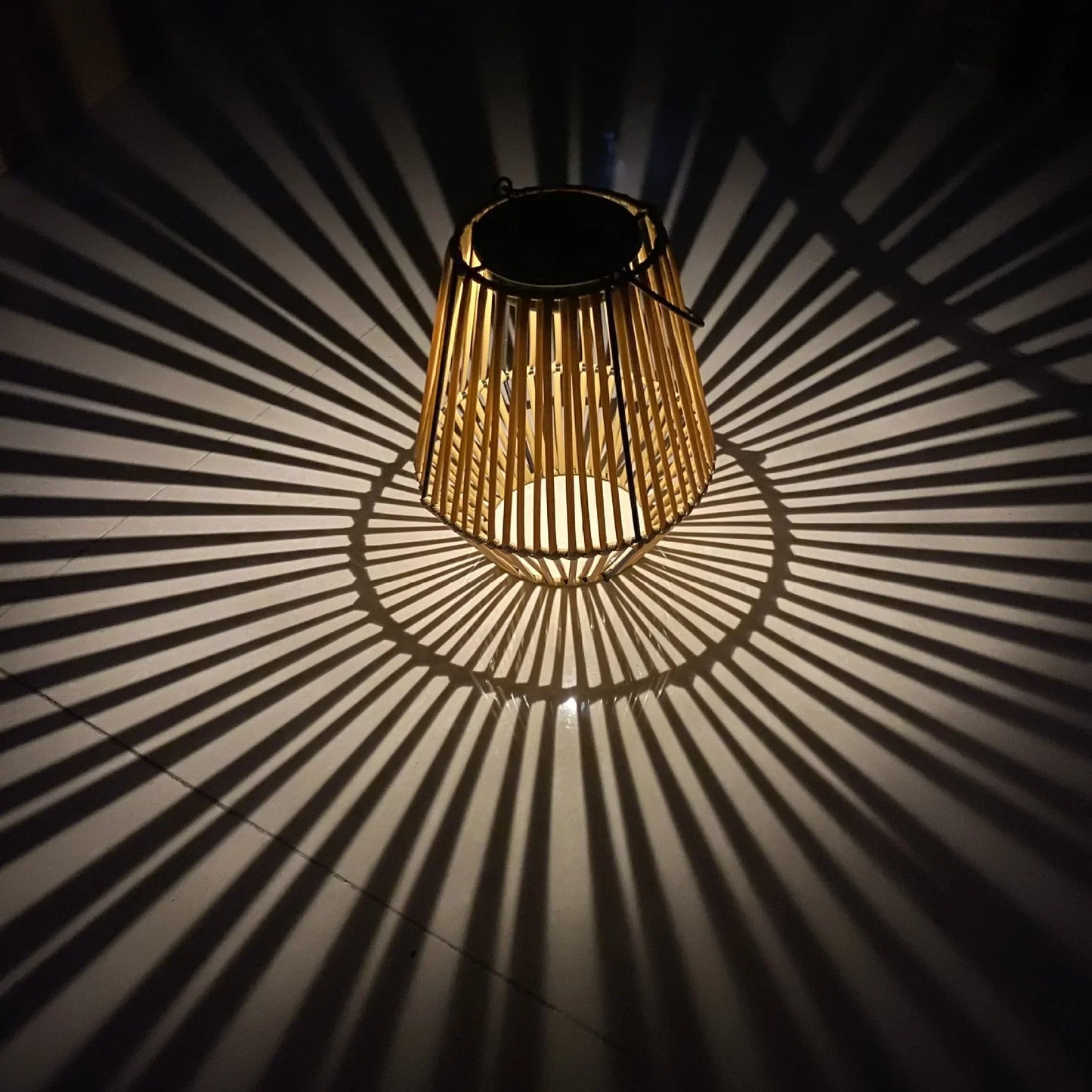 Imitation Rattan Solar Landscape Lamp - Waterproof Yard Lantern for Outdoor Decor