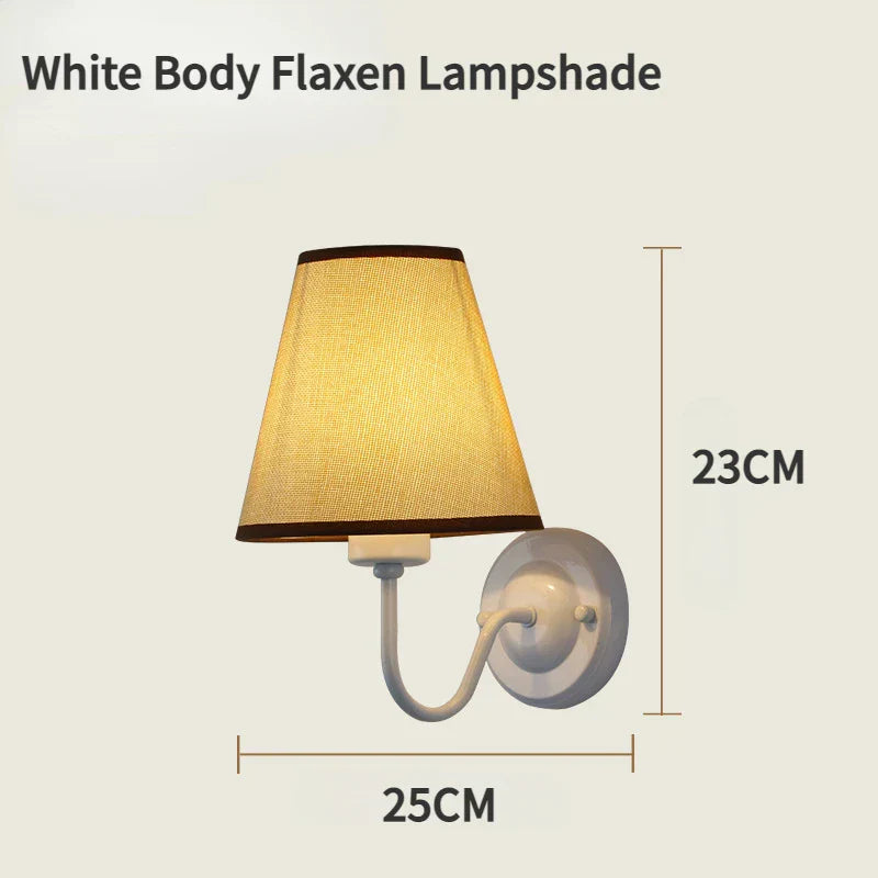 LED Wall Sconces - Contemporary Interior Wall Lamp with Aluminum Shell, Ideal for Indoor Bedroom and Hotel Lighting