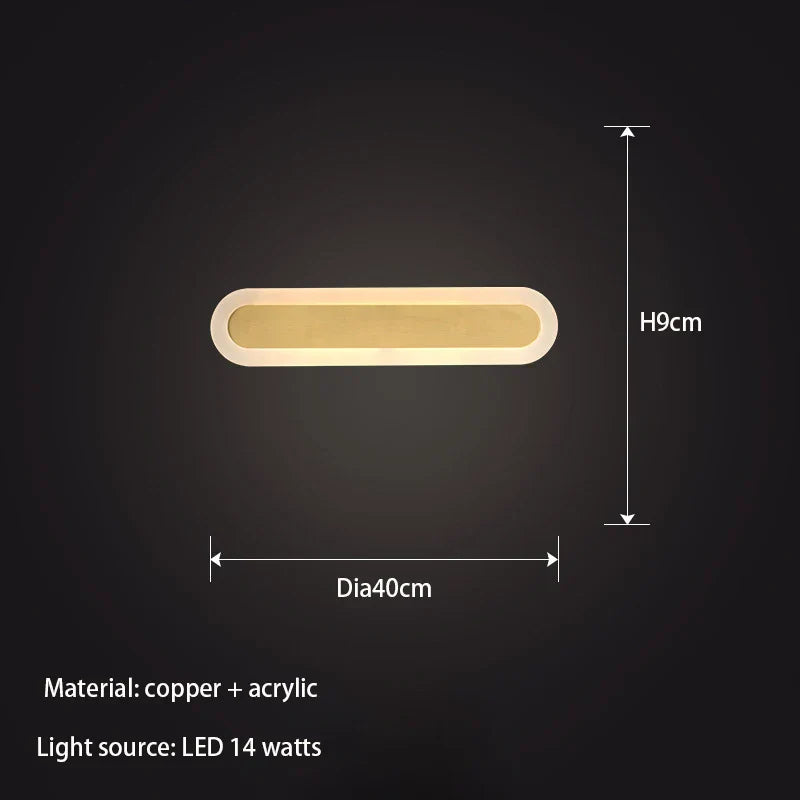 Athena - Modern Wall Lamp - Illuminate Your Space with Sleek Design LED Decorative Bedside Lamp