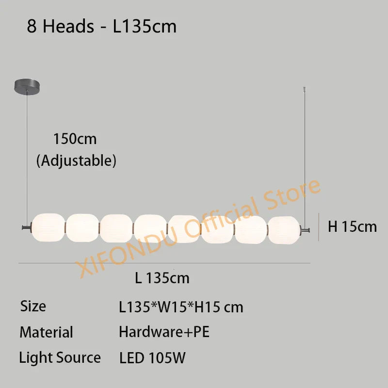 Contemporary Nordic Chandelier - Modern Lighting for Dining Rooms, Offices, Coffee Bars, and Home Decor