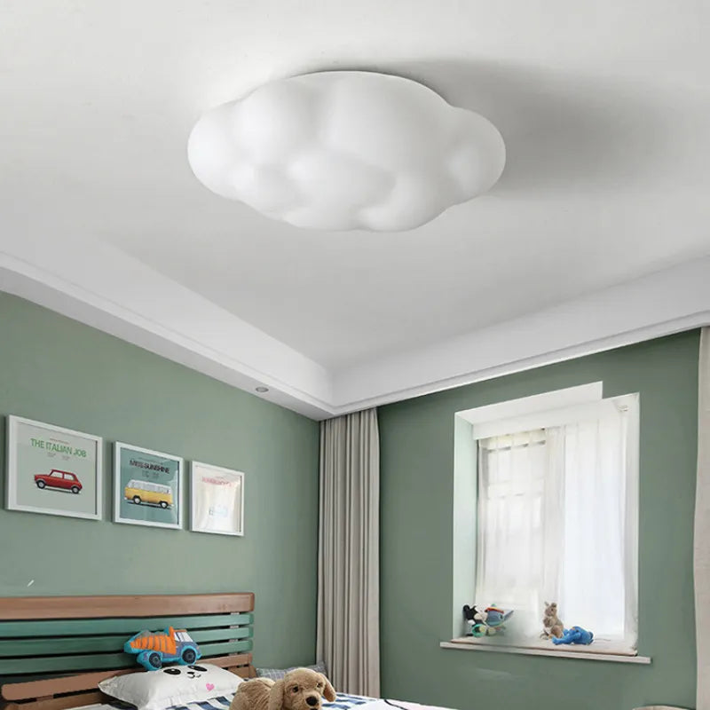 Clouds Ceiling Light - Perfect for Dining Room, Children's Bedroom, Hall - White LED Chandelier - Creative Decorative Lighting Fixture for Daily Illumination