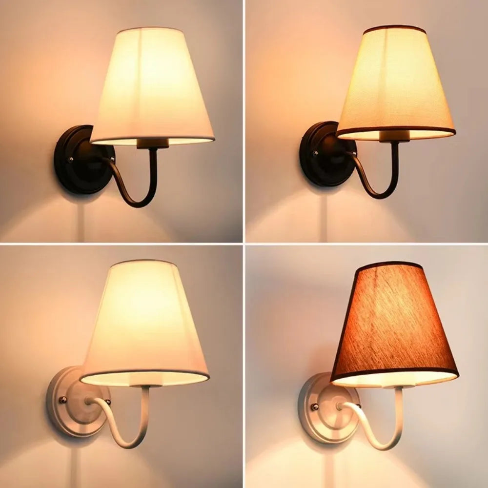 LED Wall Sconces - Contemporary Interior Wall Lamp with Aluminum Shell, Ideal for Indoor Bedroom and Hotel Lighting