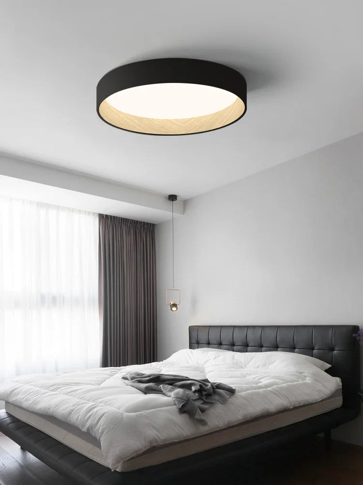 Modern Round LED Chandelier - Illuminating Elegance for Living, Dining, and More