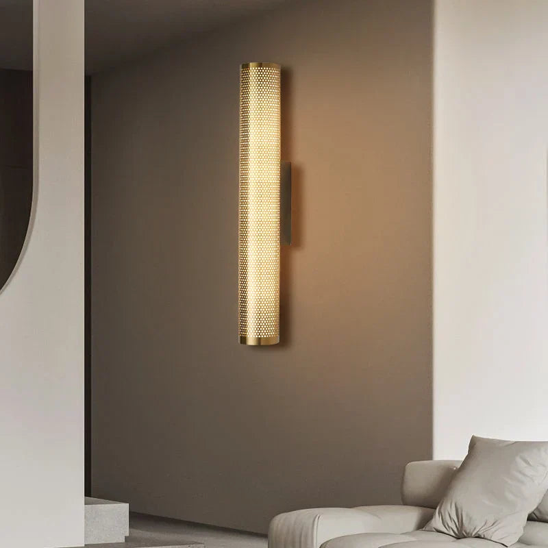 Brass Iron Wall Lamp - LED Indoor Decor Wall Light, Luxury Sconce for Mirror Lights, Living Room, Bedroom, Loft, and Retro Corridor Lighting