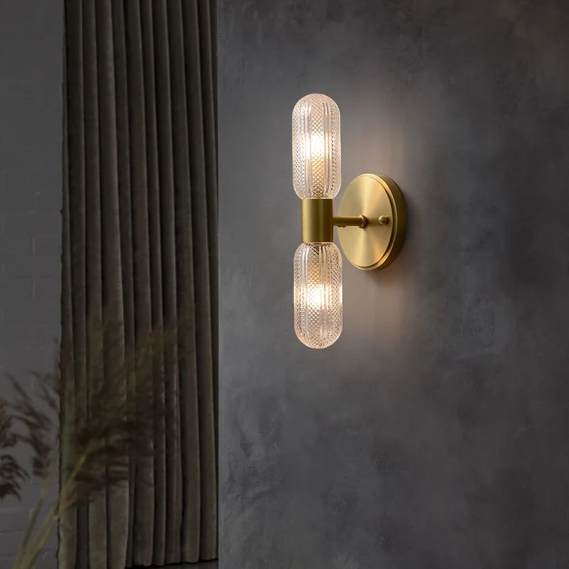 Emily's Full Copper Wall Lamp - Modern Home Decoration with Versatile Lighting