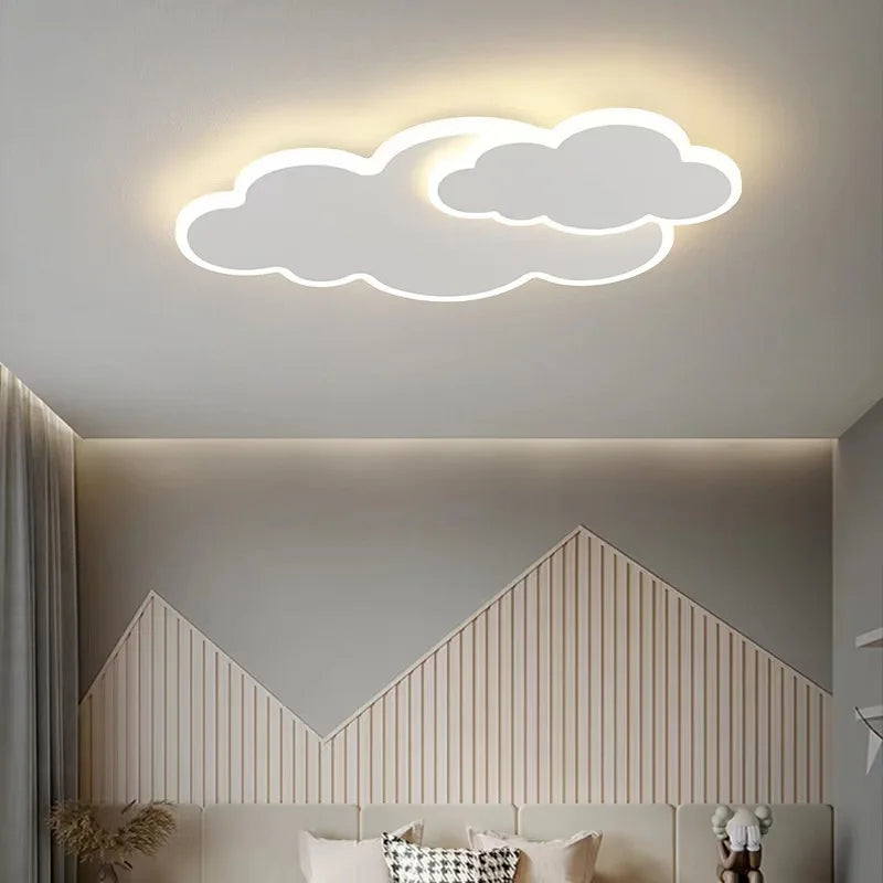 Modern Clouds LED Ceiling Lights - Perfect for Living Room, Bedroom, Study, and Children's Rooms - Dimmable Indoor Ceiling Lamp Lighting - AC110-260V