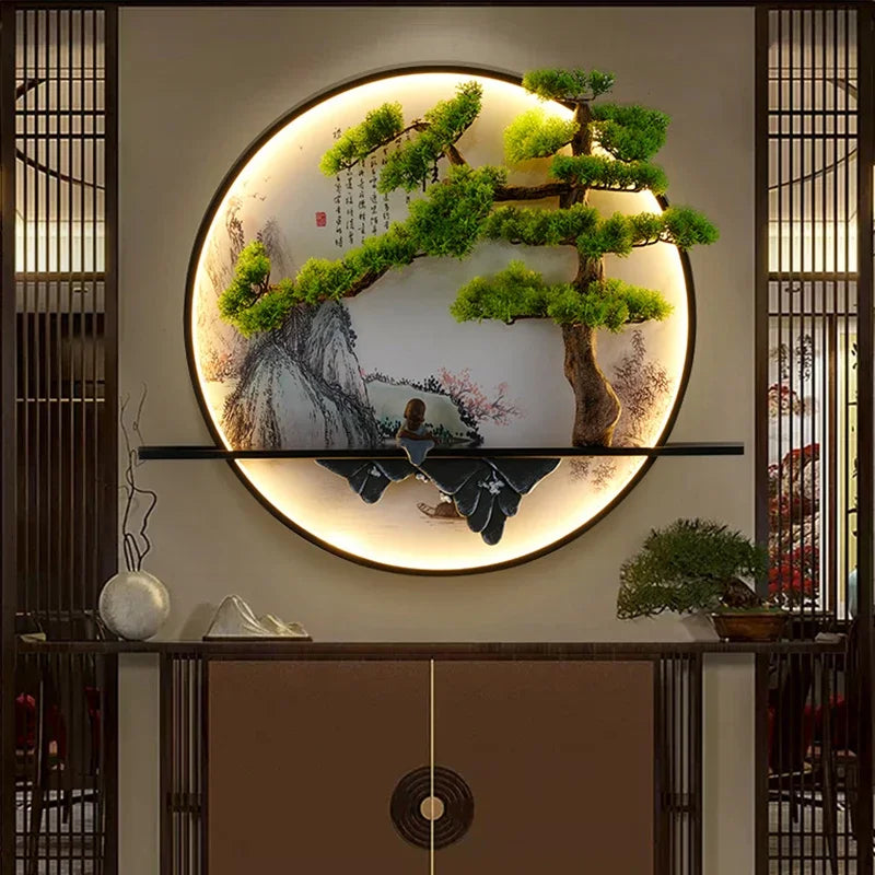 Dlight Decor Chinese Landscape LED Wall Glow