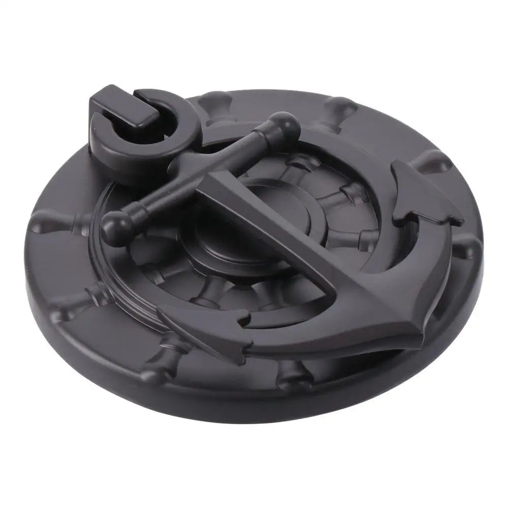 Decorative Zinc Alloy Door Knocker DIY Black Anchor Design Simple Style for Door