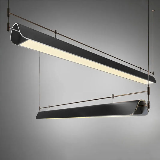 Contemporary LED Chandelier - Versatile Lighting for Dining Rooms, Offices, Bars, and Home Decor