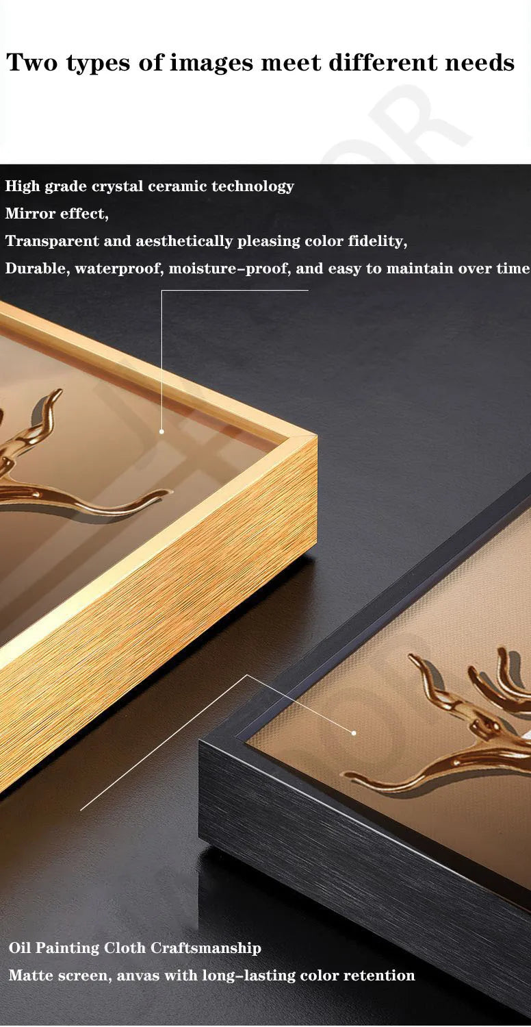 Dlight Decor Artistic Wood Crystal Wall Glow Light