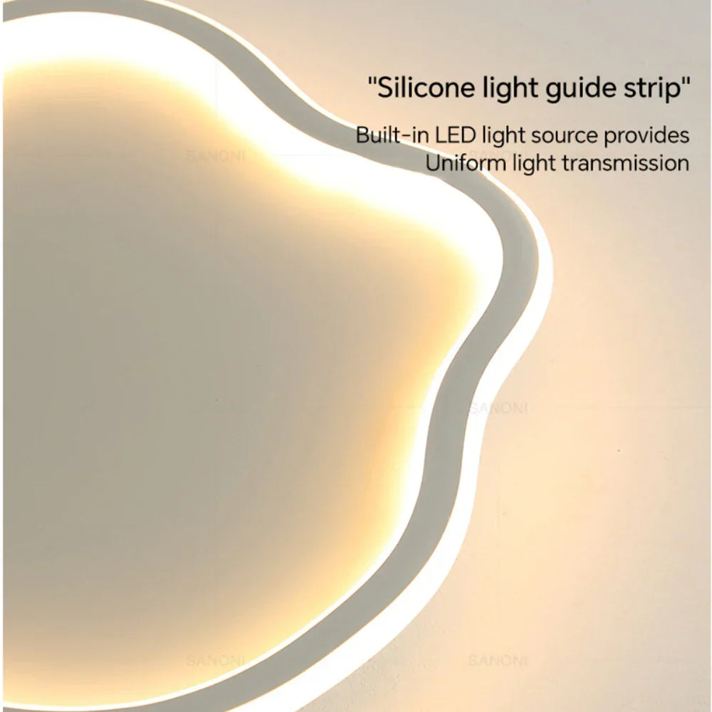 Modern LED Ceiling Lamps Chandelier - Creative Round Ceiling Light for Living Room, Bedroom, and Simple Home Decor Indoor Lighting