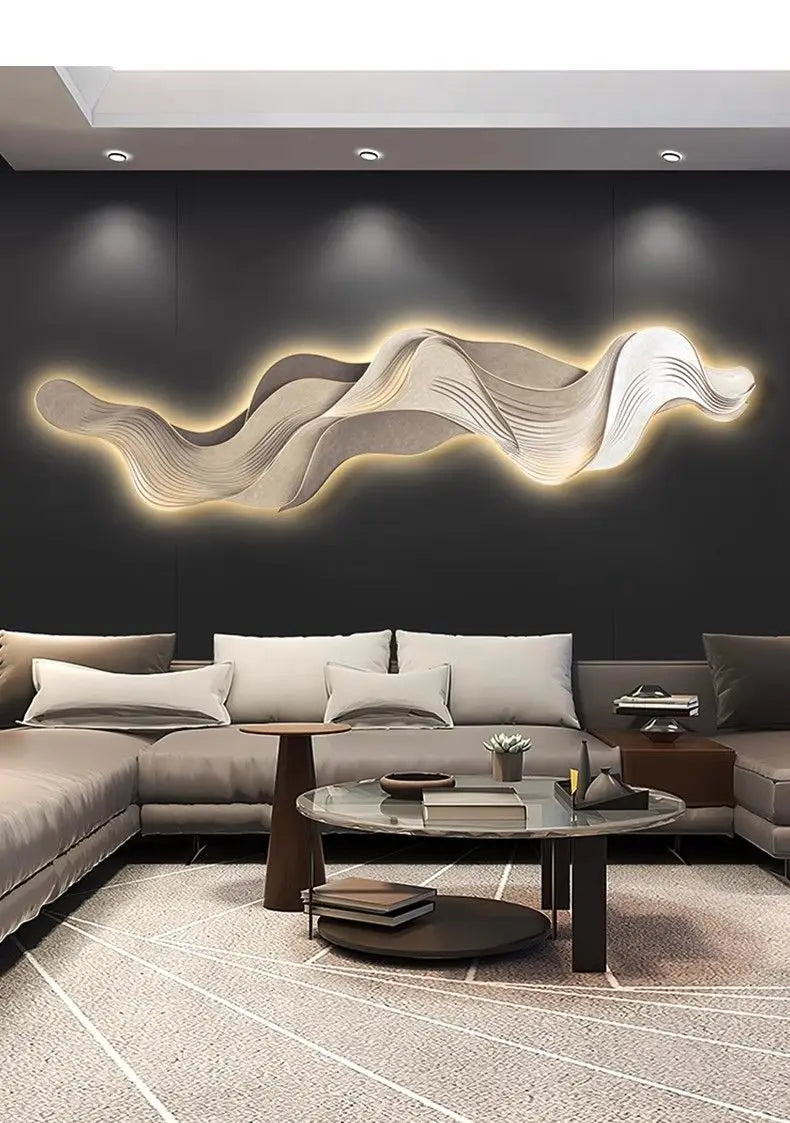 Dlight Decor Mountain LED Wall Art Light Panel