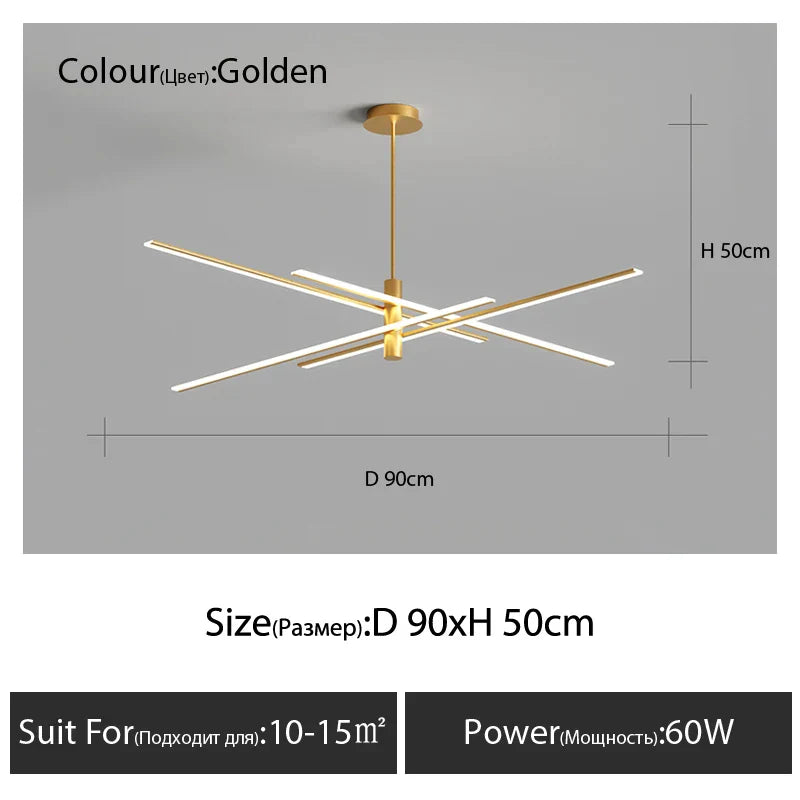 New Modern Minimalist Chandelier - Elevate Your Space with Nordic Elegance