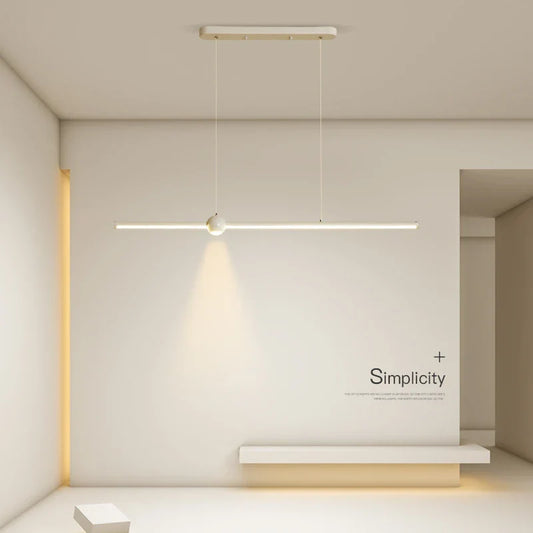 Nordic LED Chandelier - Minimalist Design for Restaurants, Bars, Living Rooms, and Bedrooms
