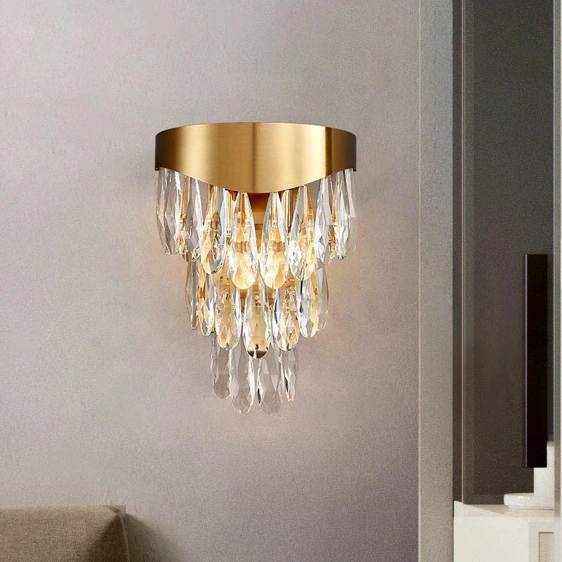 Gianna - Luxury Crystal Wall Lamp for High-Quality Home Decor