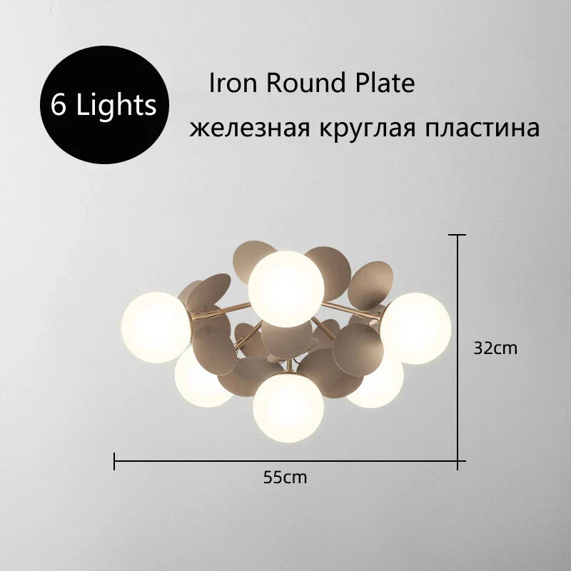 Nordic Kids Bedroom Ceiling Lamp - Modern Ceiling Light for Nursery Decor