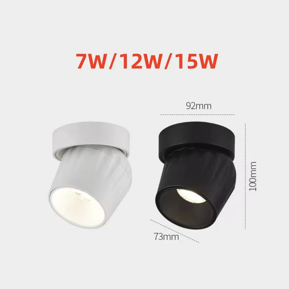 Dimmable LED Downlight - Versatile Indoor Lighting for Kitchen, Living Room, Bathroom