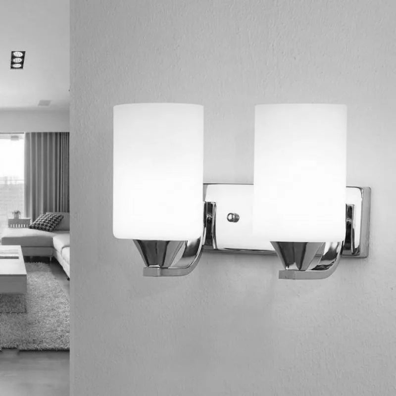 Modern E27 LED Glass Wall Lamp - Stylish Lighting for Your Home