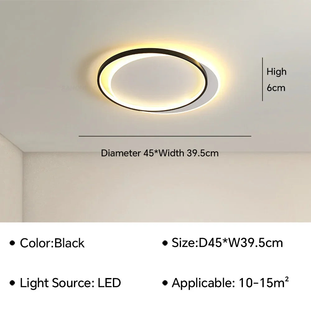 Modern LED Ceiling Lamp - Ideal for Living, Dining Room, Bedroom, Children's Room, Study, Hall, Cafe, and Home Decor Indoor Lighting Fixture Lustre