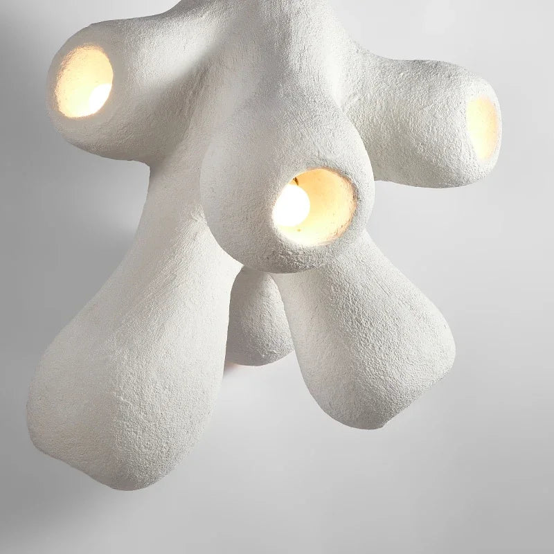 Nordic Creative LED Pendant Lamps - Wabi Sabi Design for Restaurant, Bar, Loft, Bedroom, and Home Decor