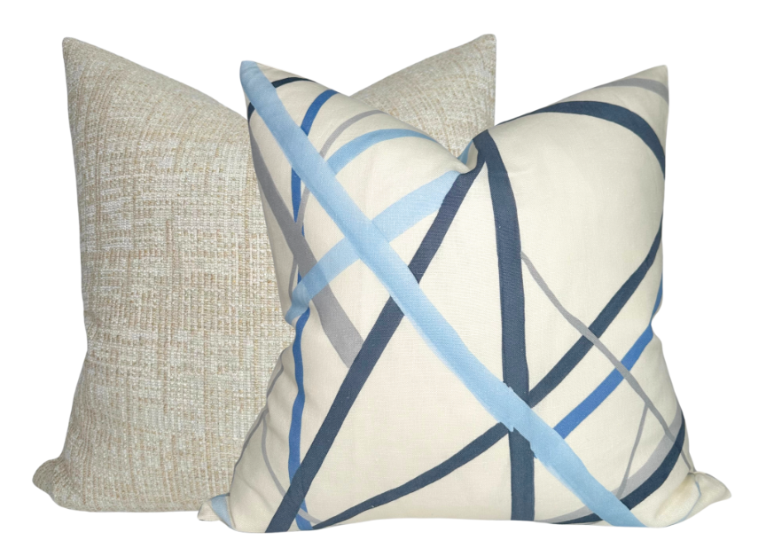 Kelly Wearstler Simpatico Pillow Cover in Sky