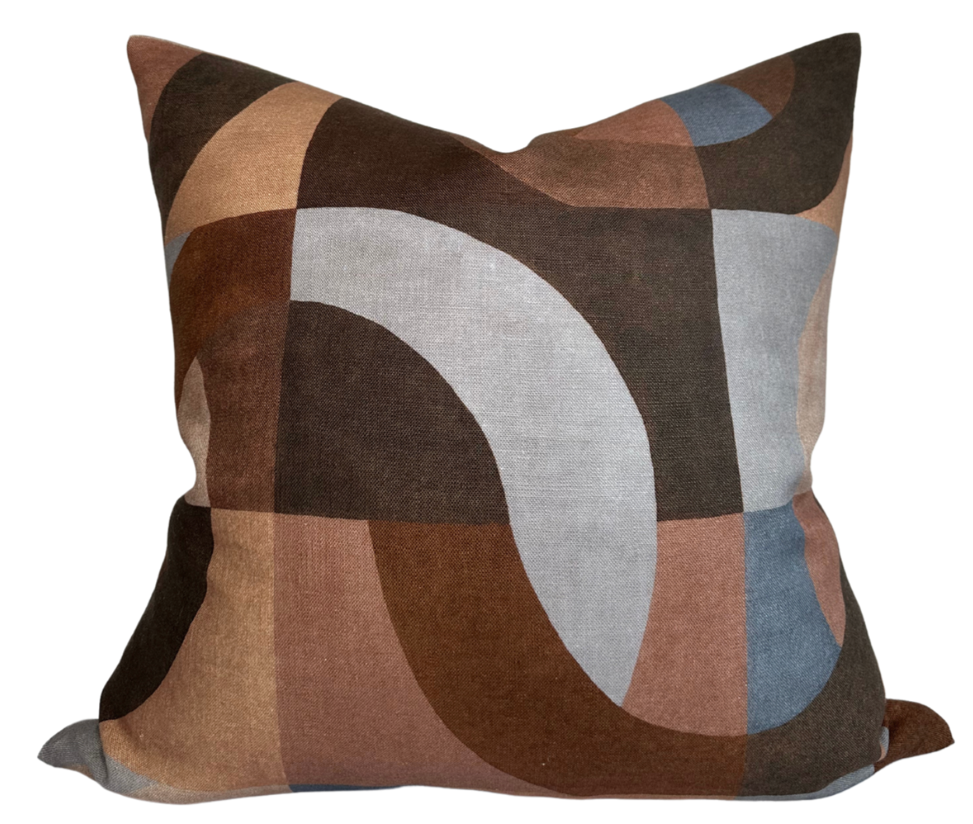 Colonnade Pillow Cover in Cinnabar, Kelly Wearstler Textiles