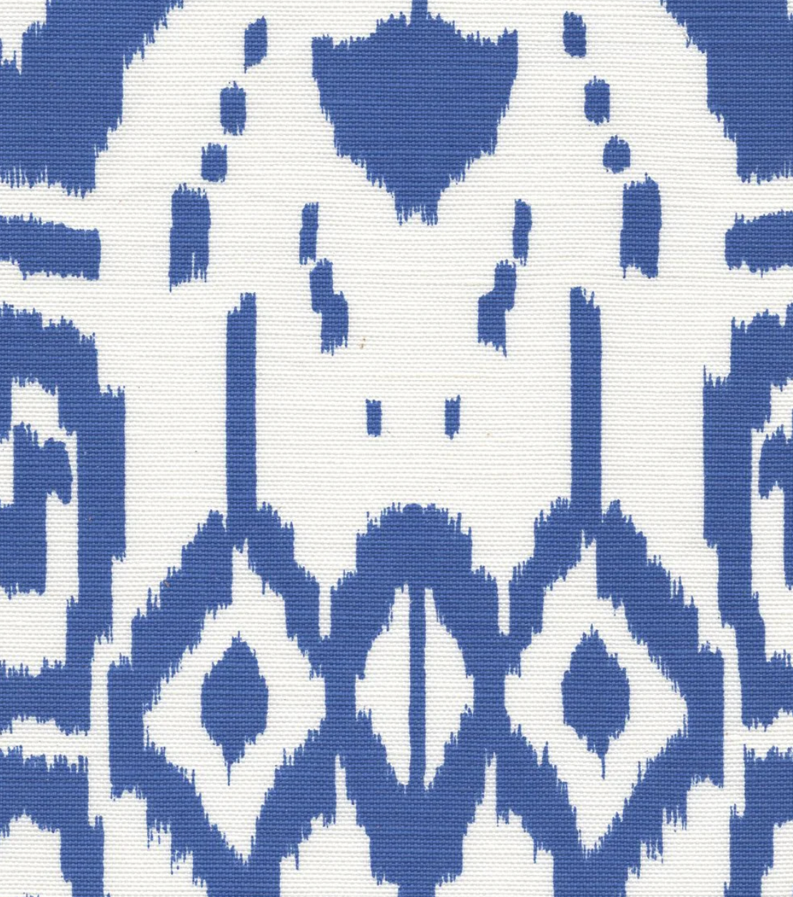 Island Ikat Pillow Cover in Royal Blue