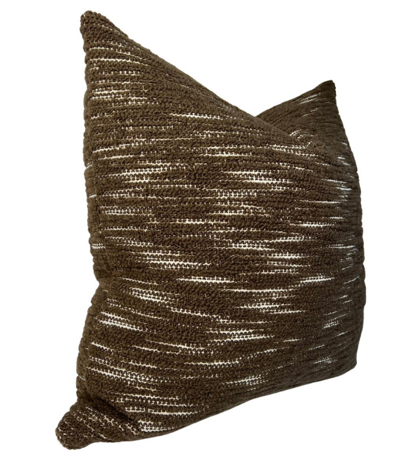 Sahara Woven Pillow Cover in Bark, Larsen Textiles